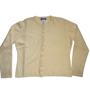 Pendleton Portland Oregon Embellished Lambswool Angora Cardigan‎ Sweater
